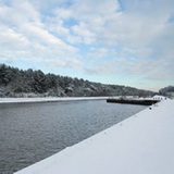 Lommel during winter time
